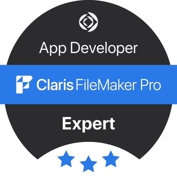 Claris FileMaker Pro Developer Expert
